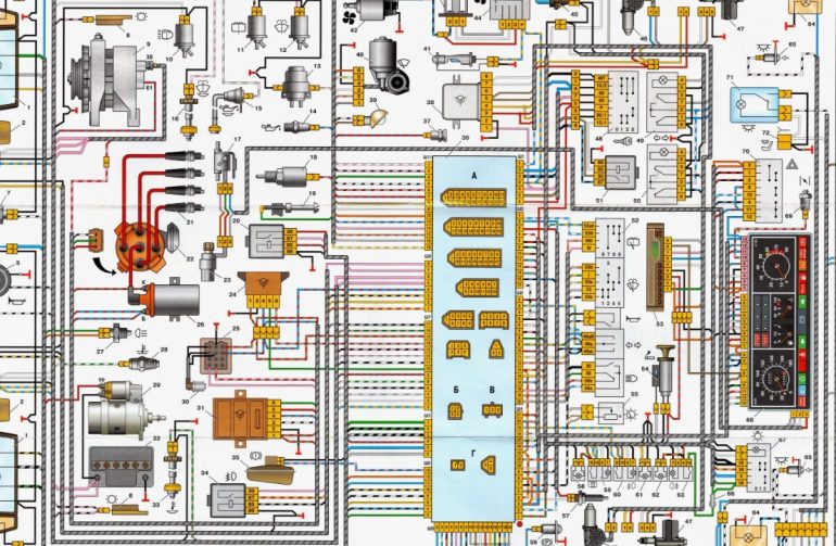 Как читать электрику автомобиля