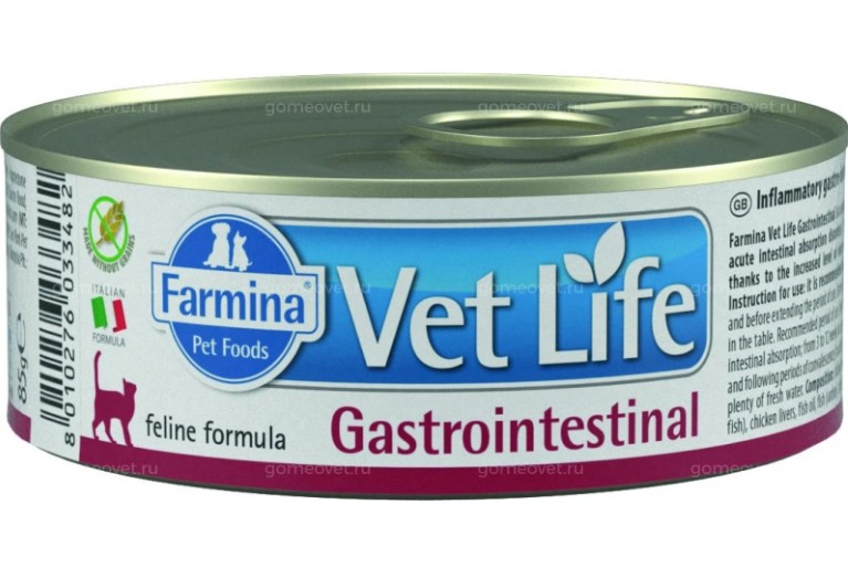 Farmina Vet Life Gastrointestinal: Поддержка здоровья вашей кошки на уровне эксперта